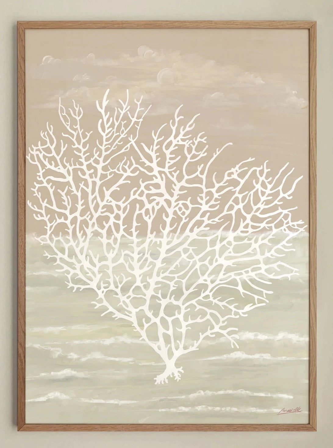 Kunstdruck 'Coral of the Sea'