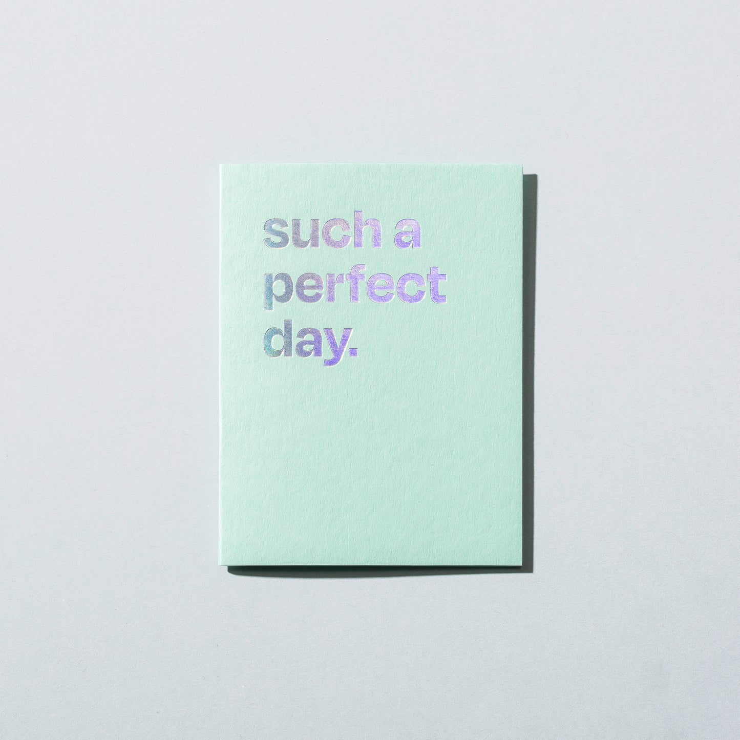 Klappkarte Pastell 'such a perfect day'