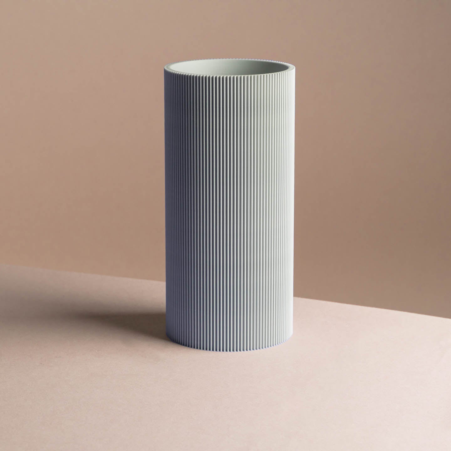 3D-Druck Vase 'Gerade' in klassischen Farben